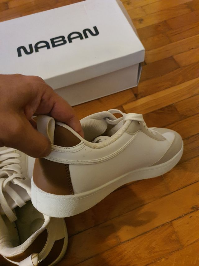Sneakers Naban beige/bianco