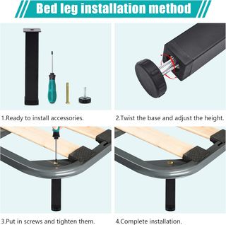 Patas Universales Somier 35 cm (4 uds)