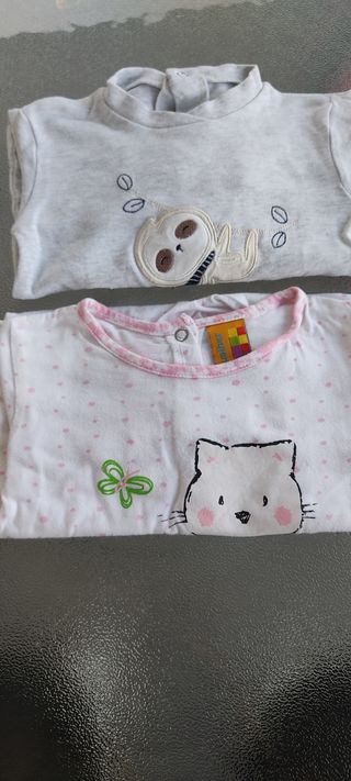 Pijama bebe manga larga