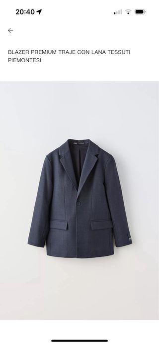 Traje niño Zara - Blazer y pantalón