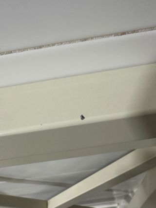 Cabecero cama Helios beige metal
