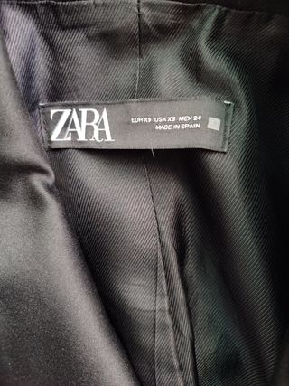 Blazer negro Zara - Talla S