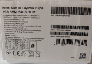 Xiaomi Redmi Note 9T 5G