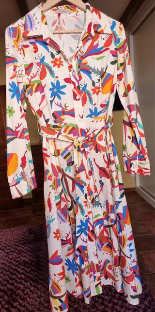 Vestido Primavera multicolor