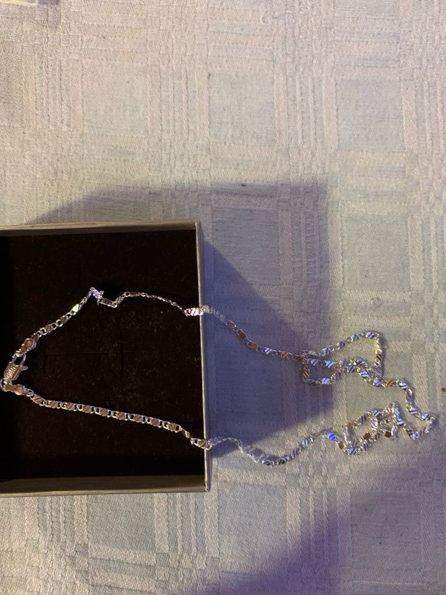 Cadena plata 65cm - Collar plata