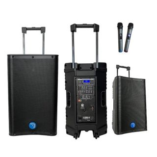 2 Altavoces autoamplificados Seven bat15
