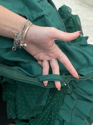 Traje Flamenca Verde - Talla 32