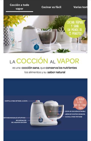 Babycook robot de cocina para bebe