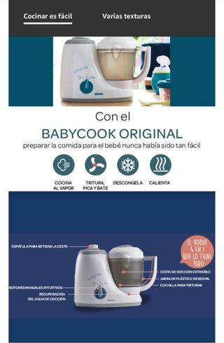 Babycook robot de cocina para bebe