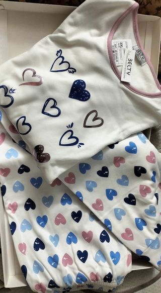 Pijama BELTY 3XL - corazones