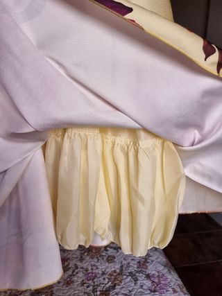 Vestido cóctel de flores 