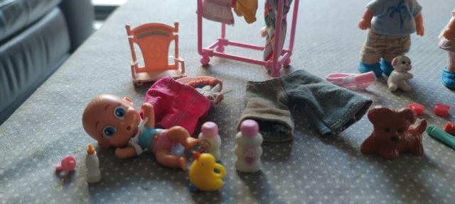 Barriguitas con sus accesorios