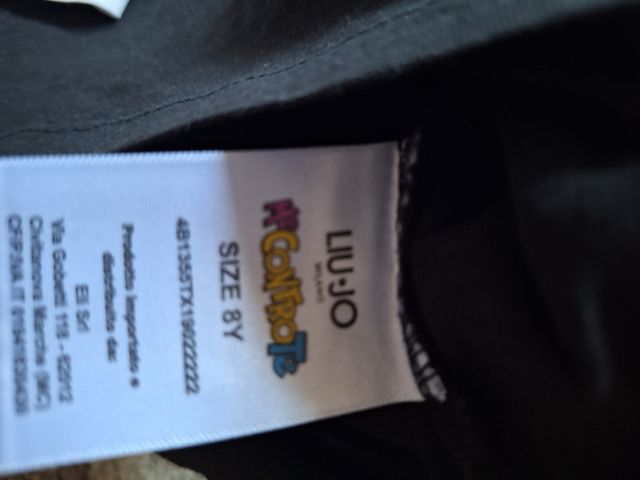 Set di sei magliette 8-10 anni