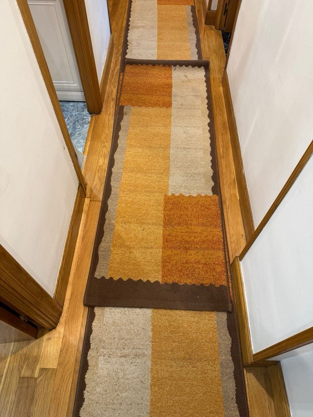 Alfombras pasillo - Beige y marrón