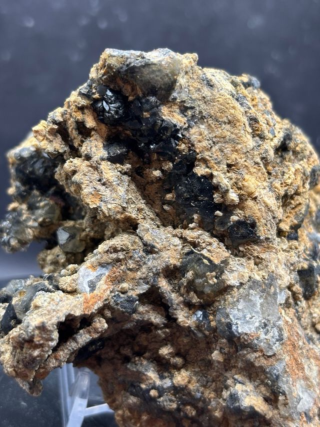 Minerali Quarzo Beta Nero