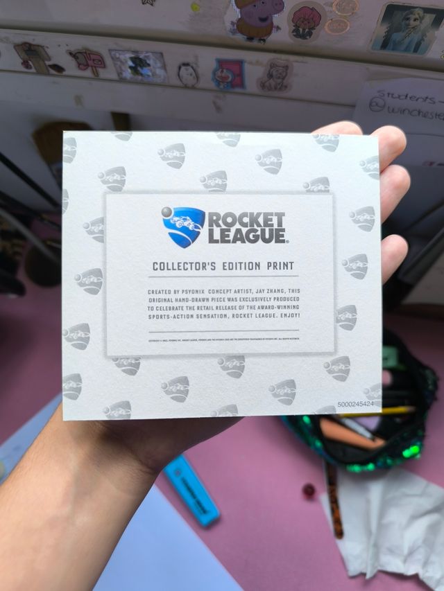 Obra de coleccionista de Rocket League
