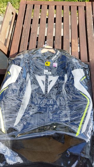 Chaqueta moto Dainese cuero