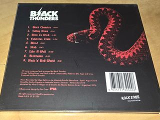 BLACK THUNDERS CD 70s Hard Rock *MINIMO 4 CDS*