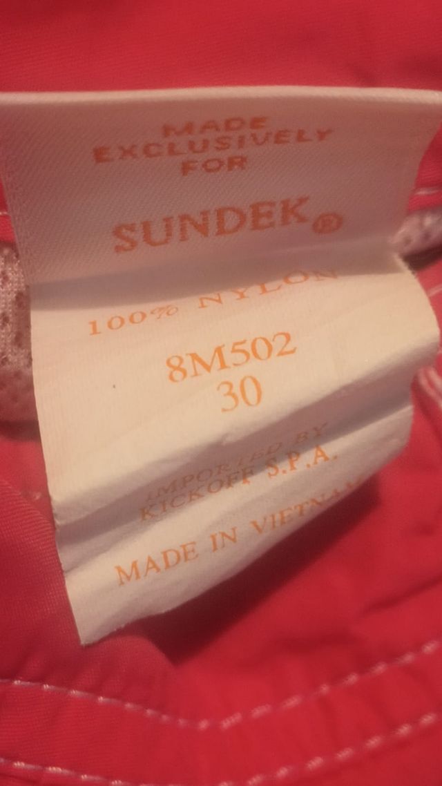 Costume da bagno SUNDEK vintage anni '90