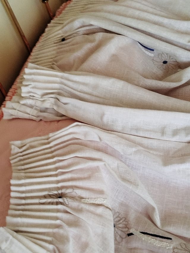 2 Cortinas lino 150 X 245 CMS