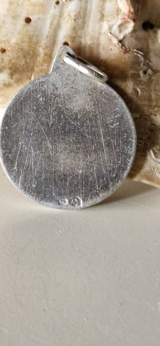 Medalla de plata Santiago apostol