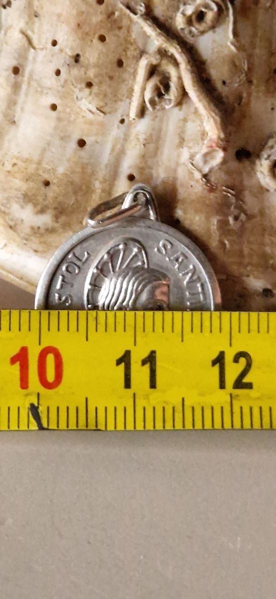 Medalla de plata Santiago apostol