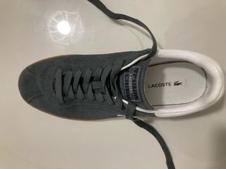 Zapatillas Lacoste Baseshot ante Gris Marrón EU41