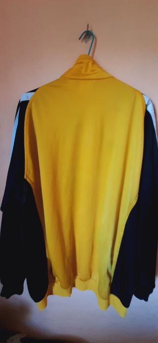 Chaqueta Adidas vintage amarilla-negra