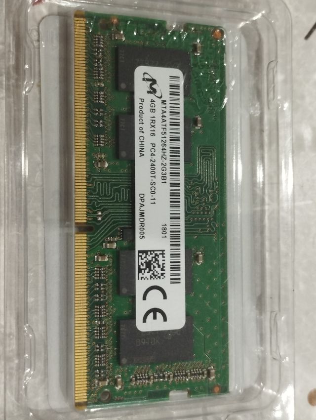 RAM 4GB DDR4 2400 MHz SODIMM