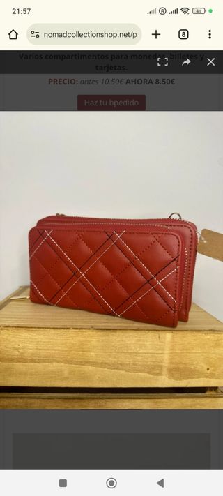 Cartera mujer
