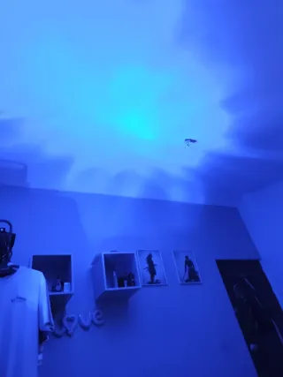 Proyector espacial: luz nocturna robot