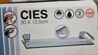 Estante baño Cies 30x13.5cm