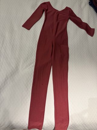 Mallas gimnasia rítmica granate