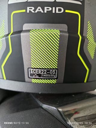 Casco moto LS2 Rapid ECE 22-05
