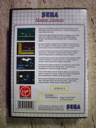 WOLF CHILD Sega Master System