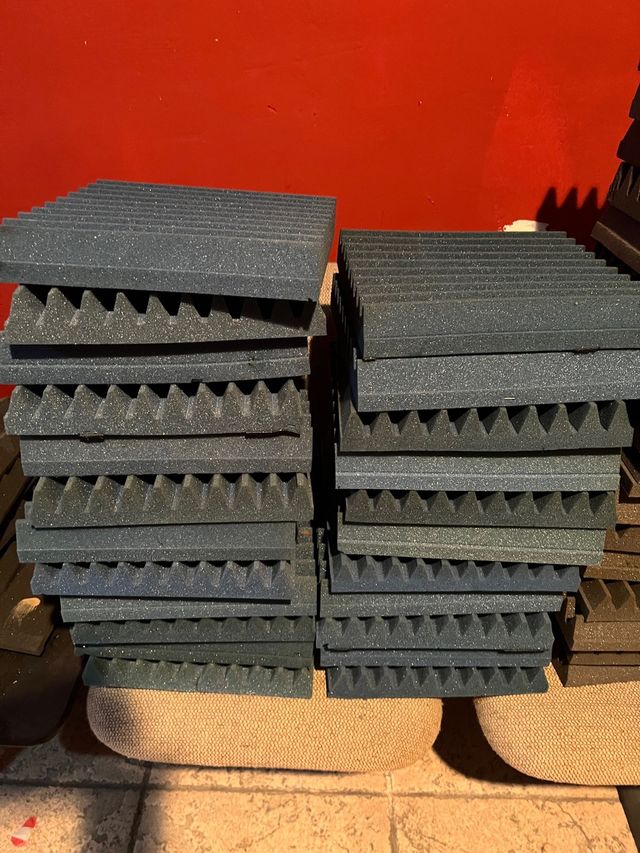 Planchas acústicas - Espuma insonorizante