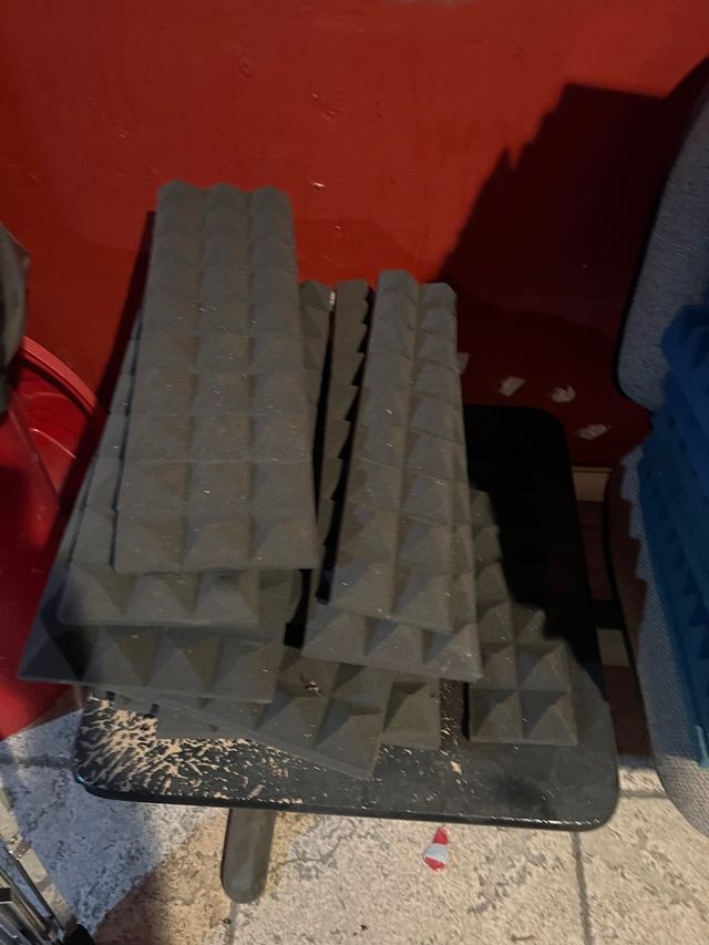 Planchas acústicas - Espuma insonorizante