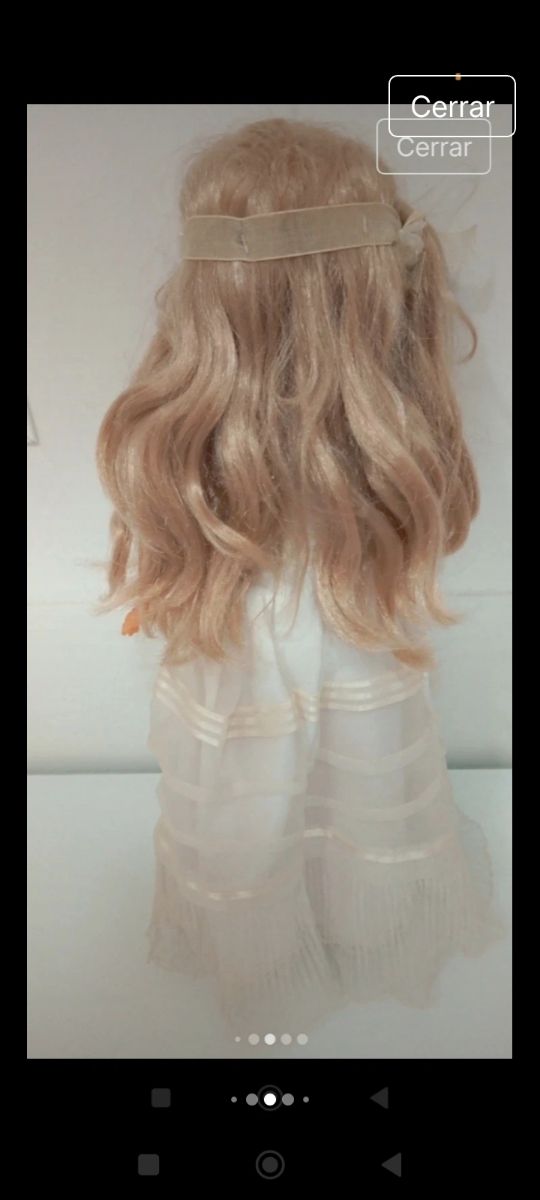 Muñeca Nancy comunión