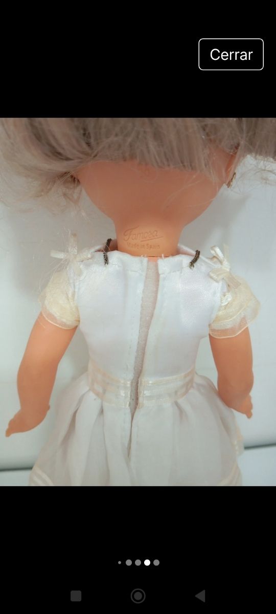 Muñeca Nancy comunión