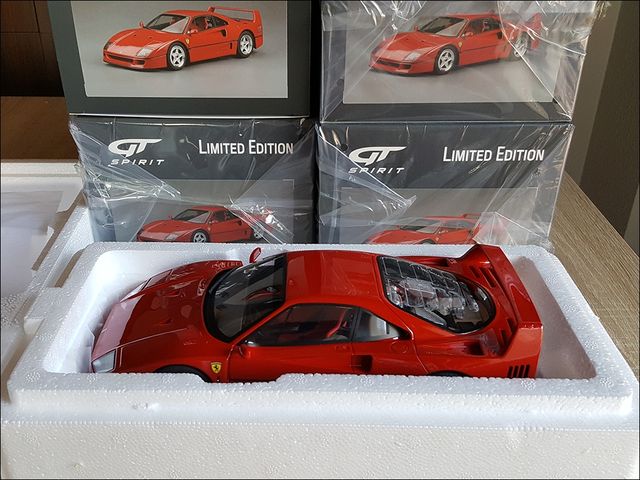 Ferrari F40 GT Spirit 1:18 maqueta