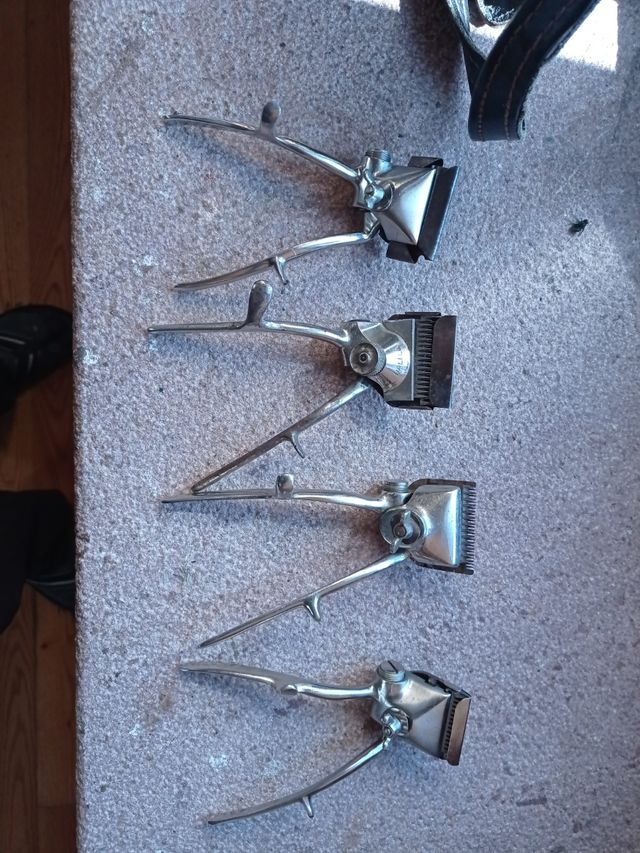 4 cortadores de cabelo vintage