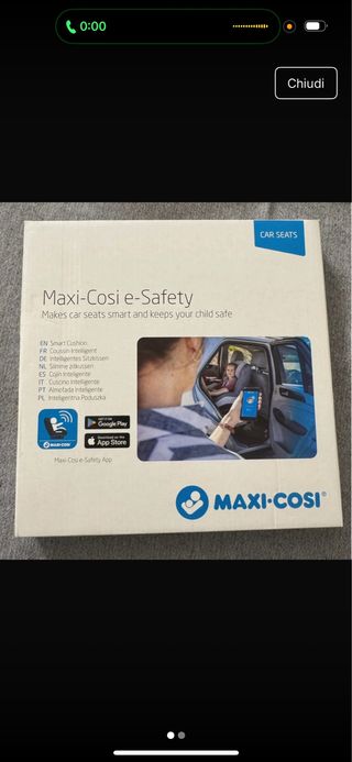 Bebeconfort eSafety cuscino anti abbandono