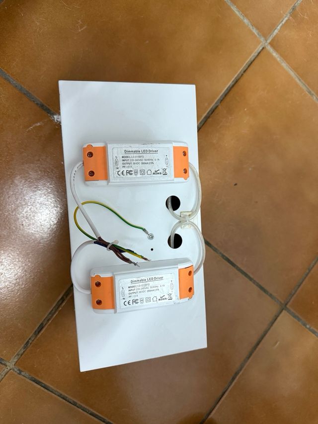 Focos LED empotrables techo