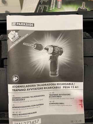 Atornilladora taladradora Parkside