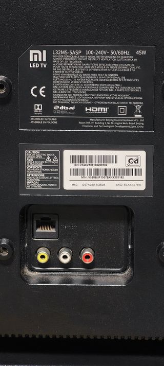 Smar tv xiaomi 32 pulgadas 