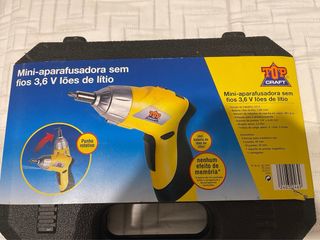 Atornilladora a bateria 3.6v Top Craft