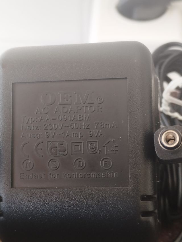 Lote 8 adaptadores de corriente