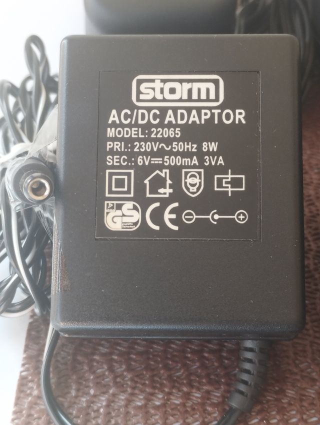 Lote 8 adaptadores de corriente