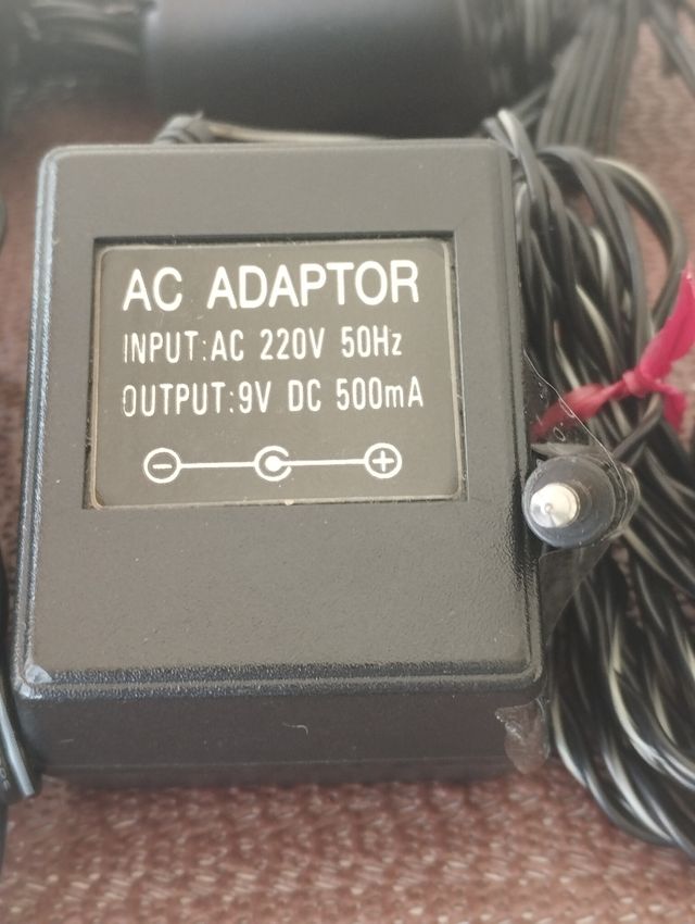 Lote 8 adaptadores de corriente