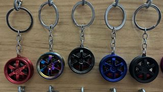 Llavero llanta con freno